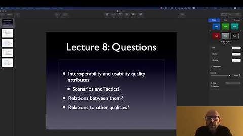 Interoperabilty and Usability Quality Attributes