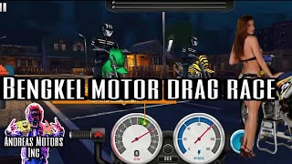 Game Modifikasi Bengkel Motor Drag Race - Top Bike Racing & Moto Drag Android Gameplay 2020