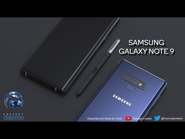 Samsung Galaxy note 9 introduction | 8GB ram, 512GB memory, Bluetooth S-pen