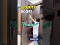 A modern security door with a unique design. door #interiordesign #factory #reels