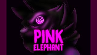Pink elephant animation meme - ASOUE cat version
