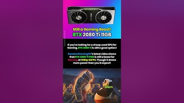 RTX 2080 Ti is still a Gaming beast in 2025
