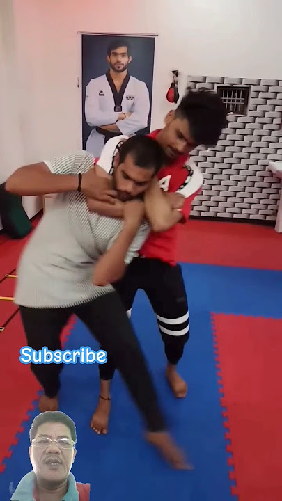 How to release a neck lock in self defense #shorts #selfedefense