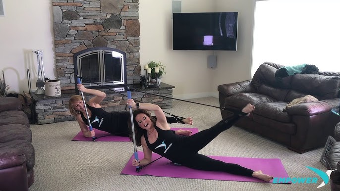 Gaiam Pilates Bar Kit Improves Flexibility Comes With Free Digital Workouts  -  Portugal