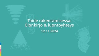Sisu-Kollektiivi - Taide Rakentamisessa 12.11.2024