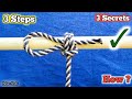 The king of knots  how to tie knot knots