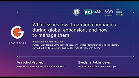 G-Core Labs participation at DevCom conference 2021