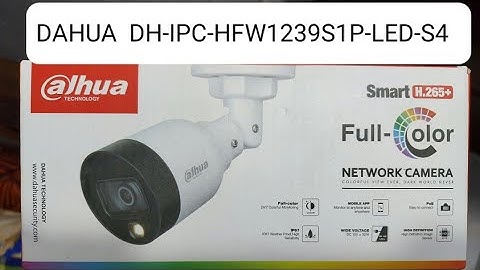 😱😱😱😱😱😱video quality test night vision DAHUA 2MP IP CAMERA MOD. DH-IPC- HFW1239S1P-LED-S4