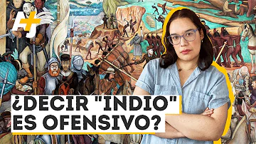 ¿Cómo se le puede decir a un indio?