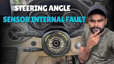 MERCEDES-GLA Steering Angle Sensor Internal Fault & Repair.
