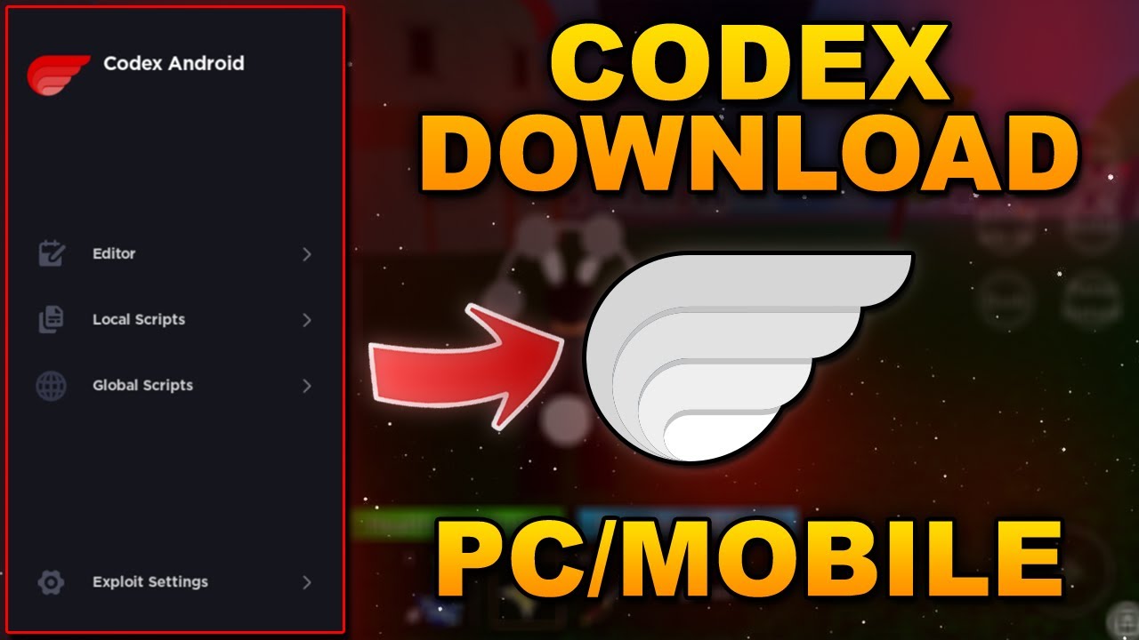 Codex atualizou um executor mobile de script do roblox sem key sem bug