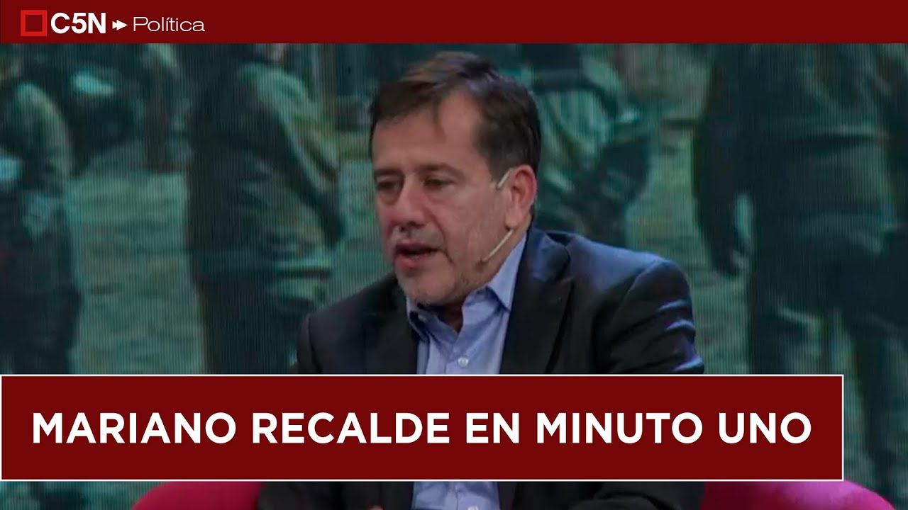 MARIANO RECALDE en MINUTO UNO