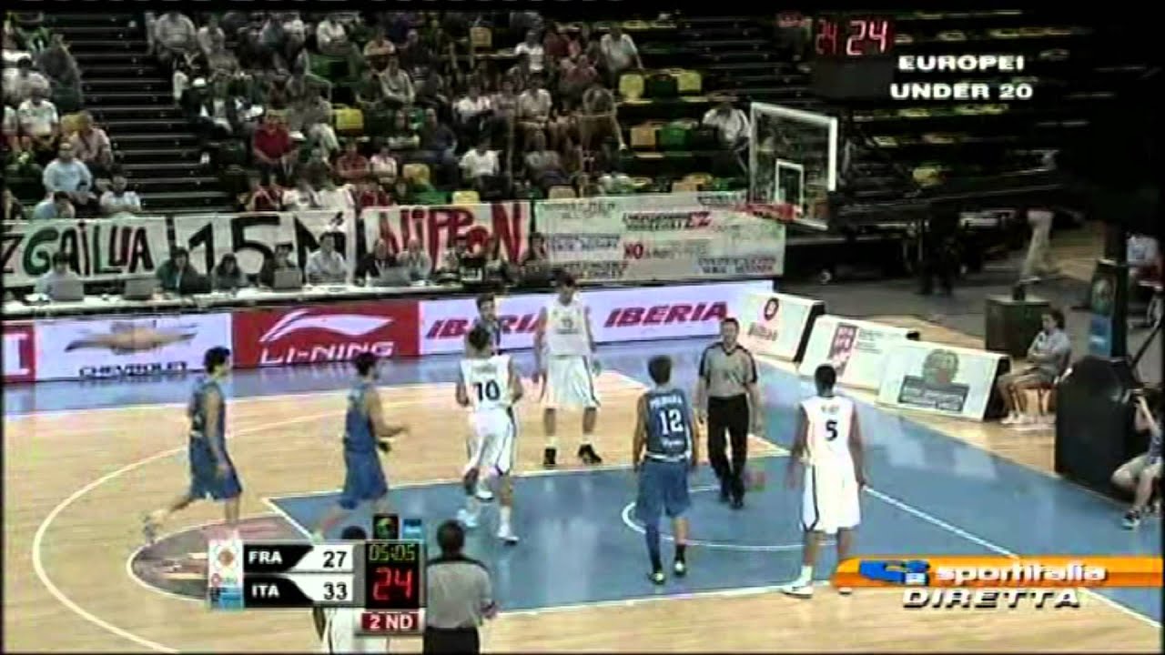 U20 FIBA European Championship: Riccardo Moraschini vs France / Jul. 23rd, 2011