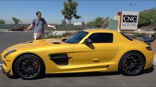 Mercedes SLS AMG Black Series - это крутейший суперкар Mercedes