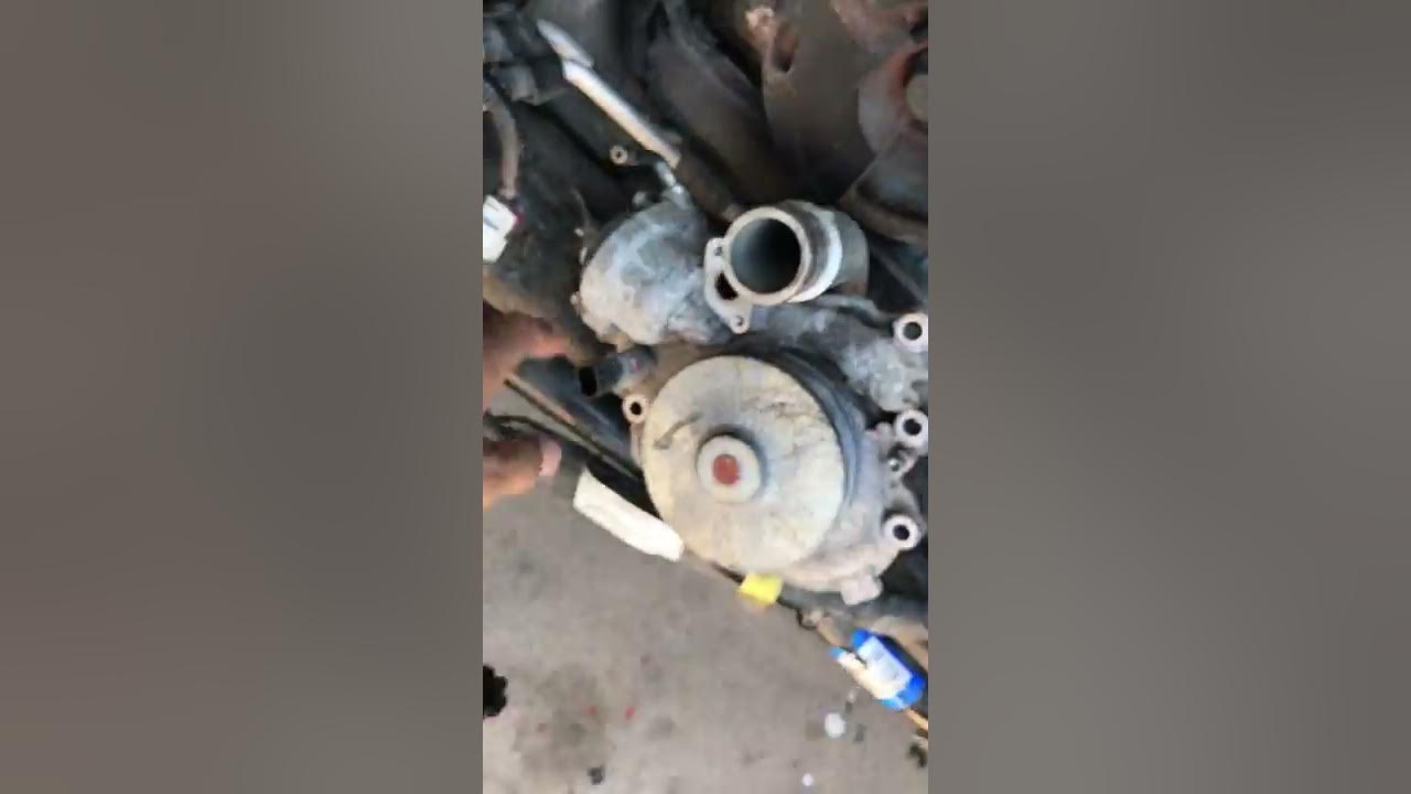 1500 Ram 2015 ecodiesel 3.0L water pump change YouTube