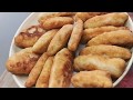 Pirozhki mit Kartoffeln, schneller, fluffiger Teig, russische Teigtaschen