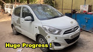 I10 MAJOR DENT PAINT WORK DONE !! (PART - 2 )