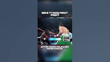 Mike Tyson Reinvented Himself After Prison #boxing #knockdown #miketyson