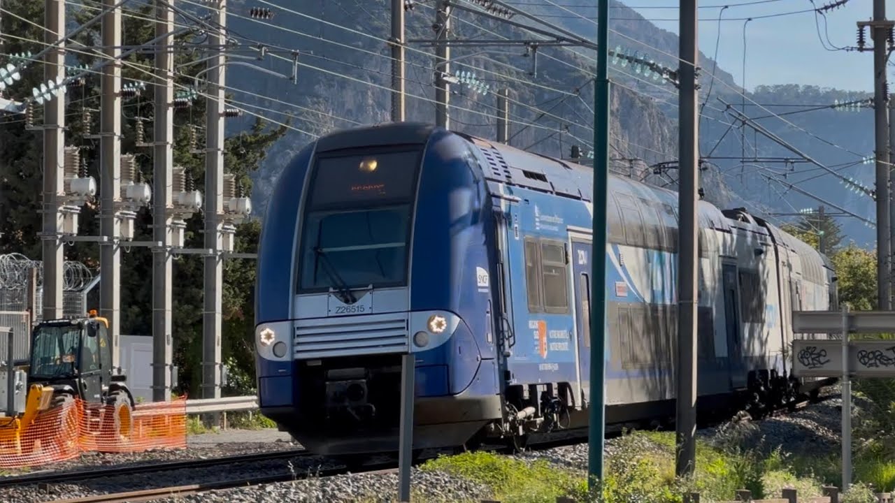 SNCF TER 2NNG et Regio2n en Région PACA - YouTube