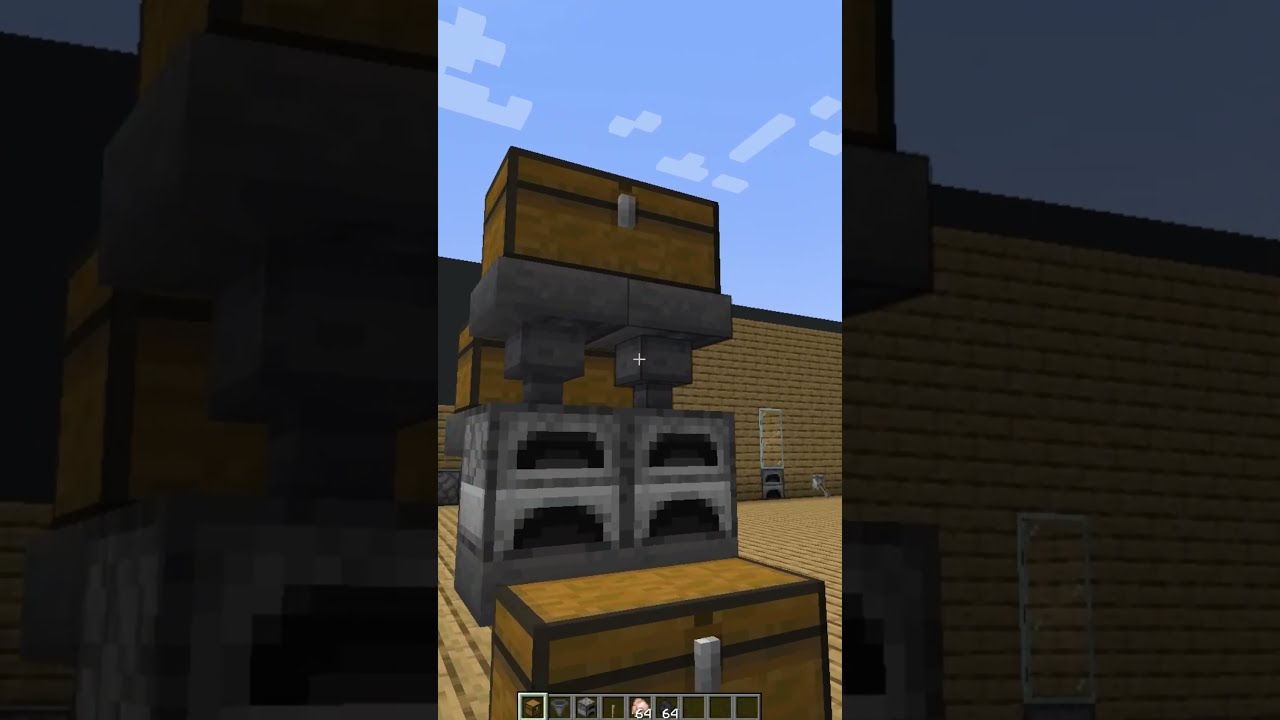 Minecraft AUTO Smelter Java Bedrock