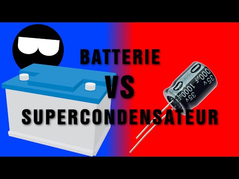 Stocker l&rsquo;énergie 1/2 Batterie vs Supercondensateur
