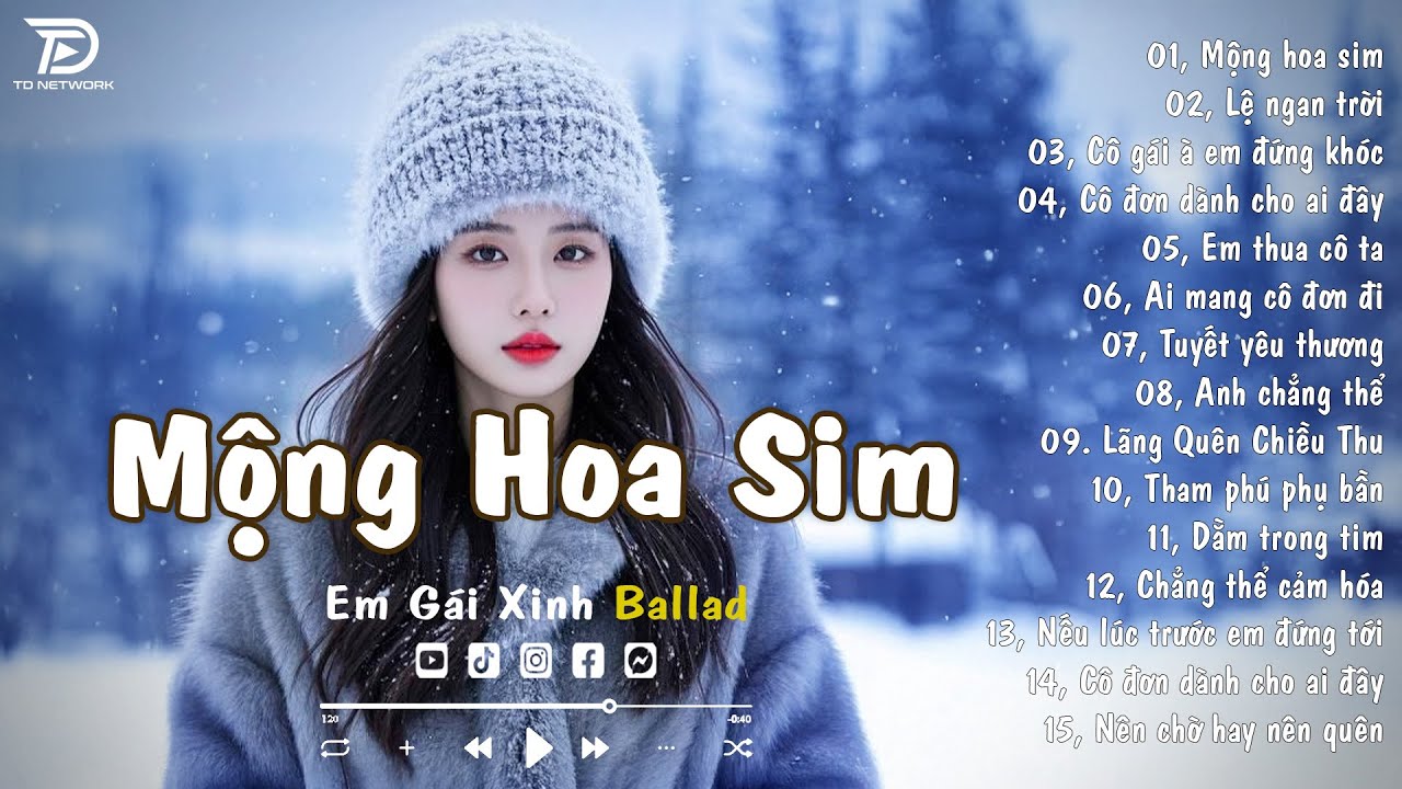 Nhạc Trẻ Ballad Triệu View | MỘNG HOA SIM | Top 1 Nhạc Việt Hot Về Nỗi Đau Tình Yêu Nghe Là Khóc