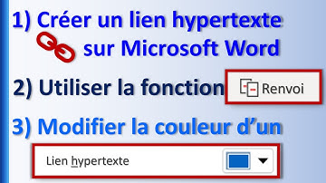 Créer ou modifier un lien hypertexte sur Word de façon professionnelle - Tutoriel Microsoft Word