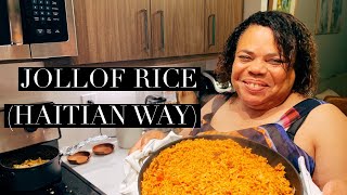 MY HAITIAN MOM ATTEMPTS NIGERIAN JOLLOF RICE!!!