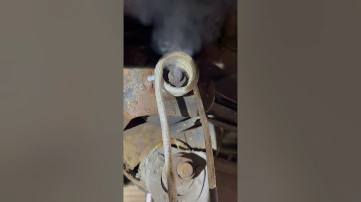 Seized nuts and bolts.induction heating.safe