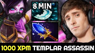 DENDI Almost 1000 XPM with 8min Blink Dagger Templar Assassin