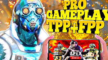 OCTANE PRO GAMEPPAY! | APEX LEGENDS MOBILE GAMEPLAY TPP+FPP