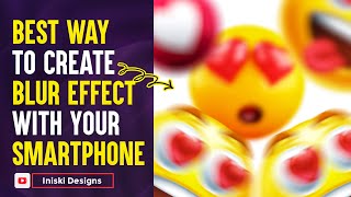 BEST WAY TO CREATE BLUR EFFECT ON SMARTPHONE IN 3MINS | PIXELLAB | PHOTOROOM