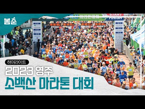 [봄춘🌸] 2023 영주 소백산 마라톤 대회│하이라이트│인터뷰 poster