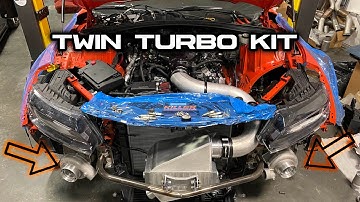 Fabricating a CRAZY TWIN TURBO kit on my 2019 ZL1 Camaro