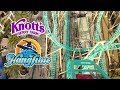 2019 HangTime Dive Roller Coaster Front and Back Seat On Ride HD POV Knott's Berry Farm