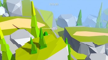 LowPoly Terrain - Track "Downhill Demo"