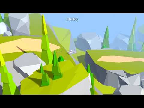 LowPoly Terrain - Track "Downhill Demo"