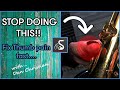 How to hold an Alto Saxophone - Stop Thumb Pain