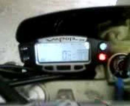 KLR 650 Trailtech VAPOR Speedometer