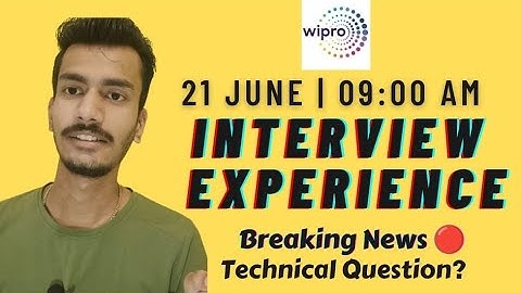 21 June Wipro Interview Question | Interview experience of business discussion round | 21 June