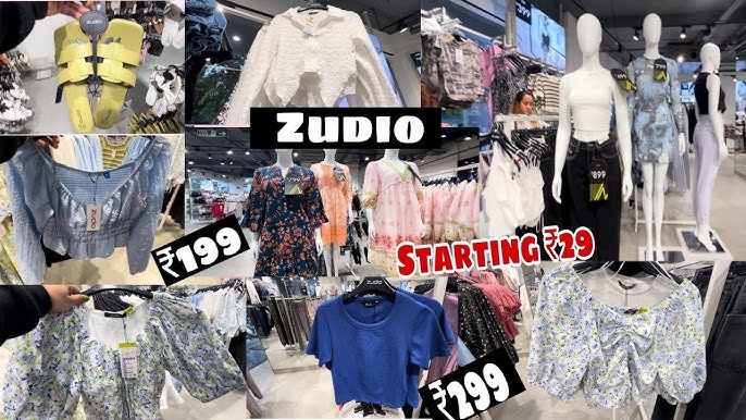 Zudio latest collection and sale  girls and women western wear, jeans, tops,  one pieces, etc., 