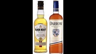 Сравнение Whisky  Black Beast  и  Whisky  Darrow .