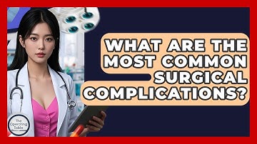 What Are The Most Common Surgical Complications? - The Operating Table
