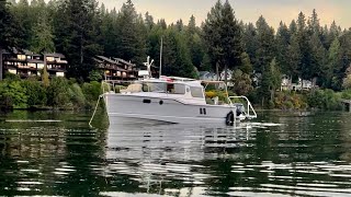 Episode 4. Boating from Des Moines Washington to Port Ludlow Washington on a R27 Ranger Tug.