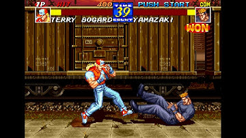 Fighting Game Bosses 121. Fatal Fury 3 - Yamazaki Ryuji sub-boss battle