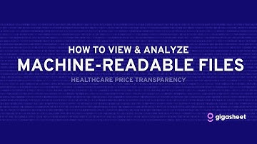 Price Transparency: How to View & Analyze Machine-Readable Files (MRFs)