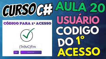 Cadastro de usuários no csharp c# com  firebird LOGIN C# Aula 20