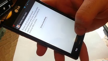 Lg Optimus L9 Factory Data Reset Metro pcs