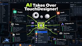 One-Click AI Integration: Generating Projects with Natural Language🤯Touchdesigner tutorial