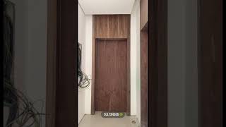 الأبواب الخشبية وتلبيس قشرة الجوز